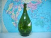 2000ml wine glass bottle in dark green color/cork top(mz-456)