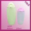 200ml 400ml pink color shampoo bottle