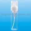 200ml clear pet plastic cosmetic bottle, foam pump bottle