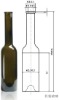 200ml ice wine glass bottle