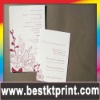 2010 NEW invitation card / greeting card printing