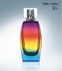 2010 new design glass perfume bottle with coating