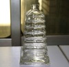 2011 High quality pagoda shape glass  bottle