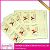 2011 New Design Transparent polyester labels