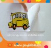 2011 bus cartoon sticker