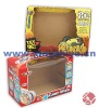 2011 display paper box with PVC dindow