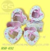 2011 fashionable heart shape paper box