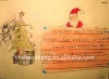 2011 handmade paper christmas card