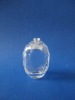 2011 latest pineapple design glass perfume bottle