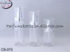 2011 new clear cosmetic glass jars for woman