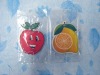 2011 new design fruit shape cotton paper air freshener