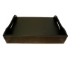 2011 new design leather tray