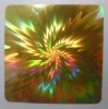 2011 new gold  laser  hologram sticker