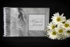 2011 newly digital coloring wedding guest book