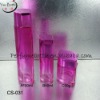 2011 red fashion  glass cosmetic bottle