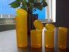 2011 yellow popular pop vials hinged vials