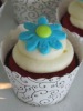 2011black&White printed cupcake wrappers