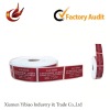 2012 Self adhesive logo label for printing