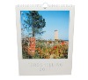 2012 Wire-O binding Wall calendar printing