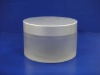 2012 best seller 200ml frosted cream jars with silver lid