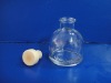 2012 clear square glass diffuser bottles with high degree limpid