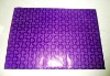 2012 elegant UV printing purple gift wrapping paper