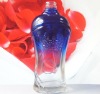 2012 new design high quality blue colored wine glass bottle sale 500ml