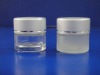 2012 new fancy skin cream glass bottle jar