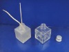 2012 new square 70ml clear glass diffuser bottles