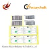 2012 promotional adhesive barcode label sticker