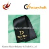 2012 promotional garment printed satin label