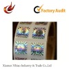 2012 promotional self adhesive anti-counterfeiting printing label