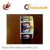 2012 promotional self adhesive battery label sticker