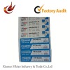 2012 promotional self adhesive labeling