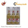 2012 promotional self adhesive print beer label