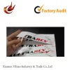 2012 promotional self adhesive printer cutting sticker