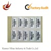 2012 promotional self adhesive printing bar code label