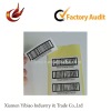 2012 promotional self adhesive printing barcode