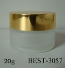 20g cosmetic jar with golden cap