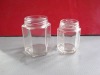 20ml-750ml clear glass jar with screw mouth and lid