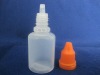 20ml PE transparent pilfer cap dropper bottle