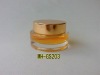 20ml Transparent glass cream jar with lid