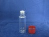 20ml clear PET cosmetic toner bottle