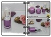 20ml new violet oval  acrylic lotion bottle