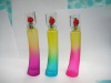 20ml perfume colorful glass botttle cosmetic packaging flower colorful perfume glass bottle FG-174