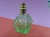 20ml perfume glass bottle with green edges