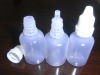 20ml transparent plastic eye drop bottle