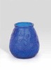 230ml blue and round glass candle holder