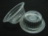 24ml slinky line shape plastic jelly cup