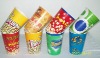 24oz, 32oz, 46oz, 85oz, 130oz, 150oz, 170oz disposable paper popcorn cup